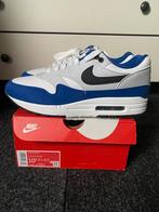 Nike Air Max 1 Royal Blue Sport Size Eur 44,5, Kleding | Heren, Schoenen, Blauw, Nieuw, Ophalen of Verzenden, Sneakers of Gympen