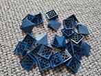 Partij N672=25x Nieuwe Lego hoekpannen donker blauw
