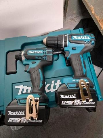 Makita set nieuw boorschroefmachine en slagschroefmachine  beschikbaar voor biedingen