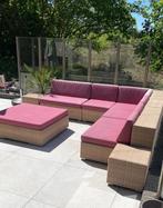 Dedon Hoekbank Loungeset met Kussens, Ophalen, Gebruikt, Meer dan 8 zitplaatsen, Loungeset