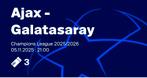 Ajax - Galatasaray, Tickets en Kaartjes, Sport | Voetbal, Drie personen of meer, November, Europa of Champions League