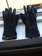 Zwarte suede gevoerde handschoenen maat 8, Kleding | Dames, Mutsen, Sjaals en Handschoenen, Maat 38/40 (M), Laimbock, Ophalen of Verzenden