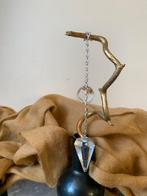 Bergkristal pendel schedel skull beschermt inzicht intuïtie, Sieraden, Tassen en Uiterlijk, Edelstenen, Ophalen of Verzenden, Nieuw