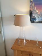 0504 glazen standaard lamp met kap .. 74X40cm, Ophalen of Verzenden, Minder dan 50 cm