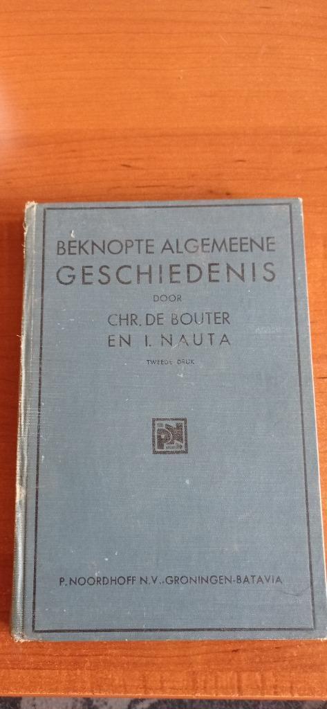 Beknopte algemeene geschiedenis. Boek 1933 Zeldzaam, Boeken, Geschiedenis | Wereld, Gelezen, Overige gebieden, 20e eeuw of later