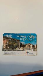 Verdrag van rome coincard, Postzegels en Munten, Munten | Nederland, Ophalen of Verzenden, Koningin Beatrix, Euro's