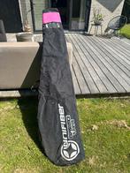 Complete Unifiber windsurf set/Rookie 225 + zeilen 1.5 + 4.0, Watersport en Boten, Windsurfen, Ophalen, Gebruikt, Met draagtas