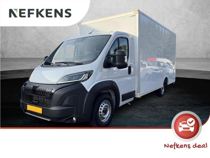 Peugeot Boxer 2.2 180 pk Automaat L4 3.5t Zwaar | Bakwagen |, Auto's, Bestelauto's, Bedrijf, Te koop, ABS, Achteruitrijcamera