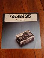 Fotocamera: handleidingen Rollei 35, Ophalen of Verzenden, Gebruikt, Overige merken