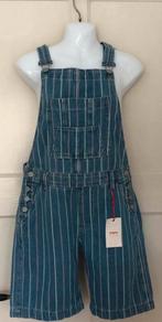 Pepe Jeans gestreepte tuinbroek | S | blauw/roze | nieuw, Pepe Jeans, Ophalen of Verzenden, Nieuw, Maat 36 (S)