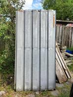 Dakplaten verzinkt/gegalvaniseerd, Gebruikt, 15 m² of meer, Metaal, Grijs