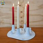 Willem Noyons design keramische kandelaar + fruitschaal, Ophalen of Verzenden