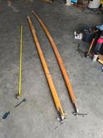 Giek houten Valk, Watersport en Boten, Ophalen, Gebruikt, Lijn of Blok