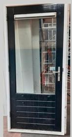 Hardhouten kozijn hardhouten deuren dubbel glas, Doe-het-zelf en Verbouw, Kozijnen en Schuifpuien, Ophalen of Verzenden, Zo goed als nieuw
