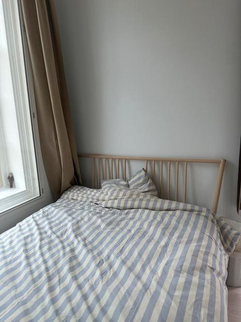 IKEA BJÖRKSNÄS, Huis en Inrichting, Slaapkamer | Bedden, Zo goed als nieuw, Tweepersoons, 160 cm, 200 cm, Hout, Ophalen