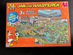 Jan van Haasteren 3x puzzel Voetbal Oranje doos, Verzenden, 500 t/m 1500 stukjes, Zo goed als nieuw, Legpuzzel