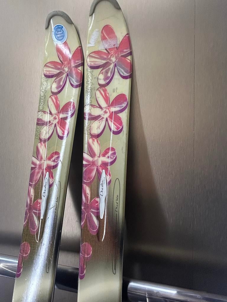 Rossignol Dames Ski's - Goed Onderhouden, 140 tot 160 cm, Rossignol, Ophalen of Verzenden, Zo goed als nieuw