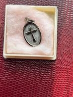 Zilveren hanger met kruis, Ophalen of Verzenden, Nieuw, Zilver, Kruis of Symbool