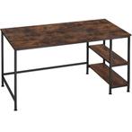 Bureau met planken - Industrieel design 120x60x75, Huis en Inrichting, Ophalen, Gebruikt, Bureau
