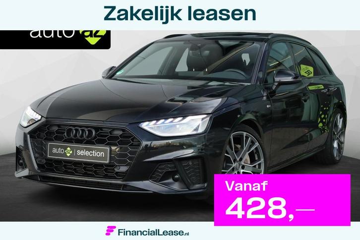 Audi A4 Avant 40 TFSI S edition / Panorama, Auto's, Audi, Bedrijf, Lease, Financial lease, A4, ABS, Airbags, Airconditioning, Bluetooth