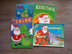 4x Kerst kleur-en speelboek / Nieuw!, Ophalen of Verzenden, Nieuw