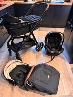 Qute Q-journey kinderwagen 3 in 1/ Joie I-Level autostoeltje, Zo goed als nieuw, Verstelbare duwstang, Ophalen, Kinderwagen