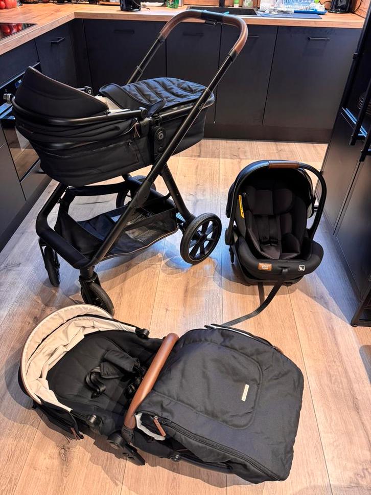 Qute Q-journey kinderwagen 3 in 1/ Joie I-Level autostoeltje, Kinderen en Baby's, Kinderwagens en Combinaties, Zo goed als nieuw