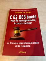 € 62.068 boete voor de hennepkwekerij in oma's schuur, Ophalen of Verzenden, Zo goed als nieuw, Steven de Jong