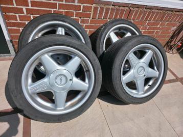 17inch Azev A BMW E34 breedset met banden. beschikbaar voor biedingen