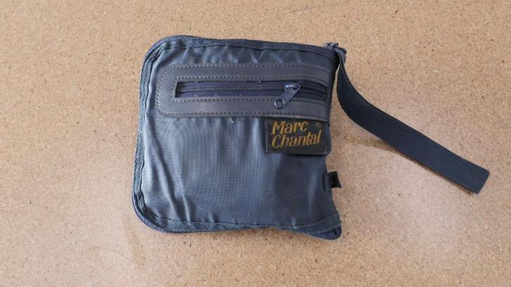 Opvouwbare tas, Sieraden, Tassen en Uiterlijk, Tassen | Damestassen, Zo goed als nieuw, Shopper, Blauw, Ophalen of Verzenden