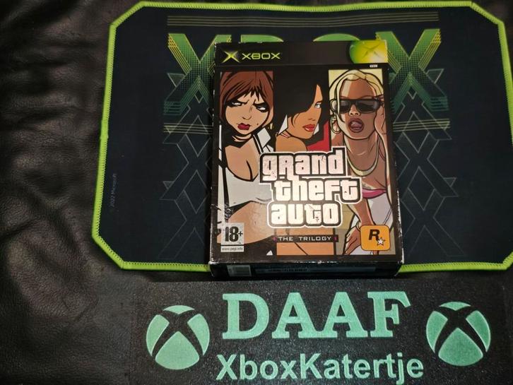 Grand theft auto the trilogy - Xbox original & Xbox 360, Spelcomputers en Games, Games | Xbox Original, Zo goed als nieuw, Avontuur en Actie