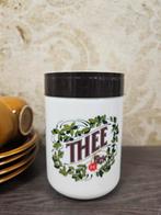 Vintage Douwe Egberts opaline pot thee retro voorraadpot, Ophalen of Verzenden, Huis en Inrichting