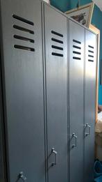 Lockerkast grijs. (Hout), Huis en Inrichting, Kasten | Lockerkasten, Ophalen, Gebruikt