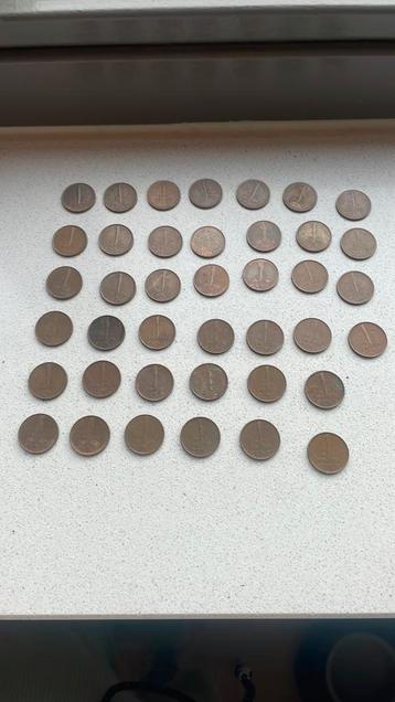 40 munten van 1 cent uit 1970 beschikbaar voor biedingen