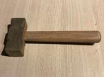 Nr.283: Vuist, hamer, vuisthamer met houten steel, Ophalen of Verzenden, Gebruikt