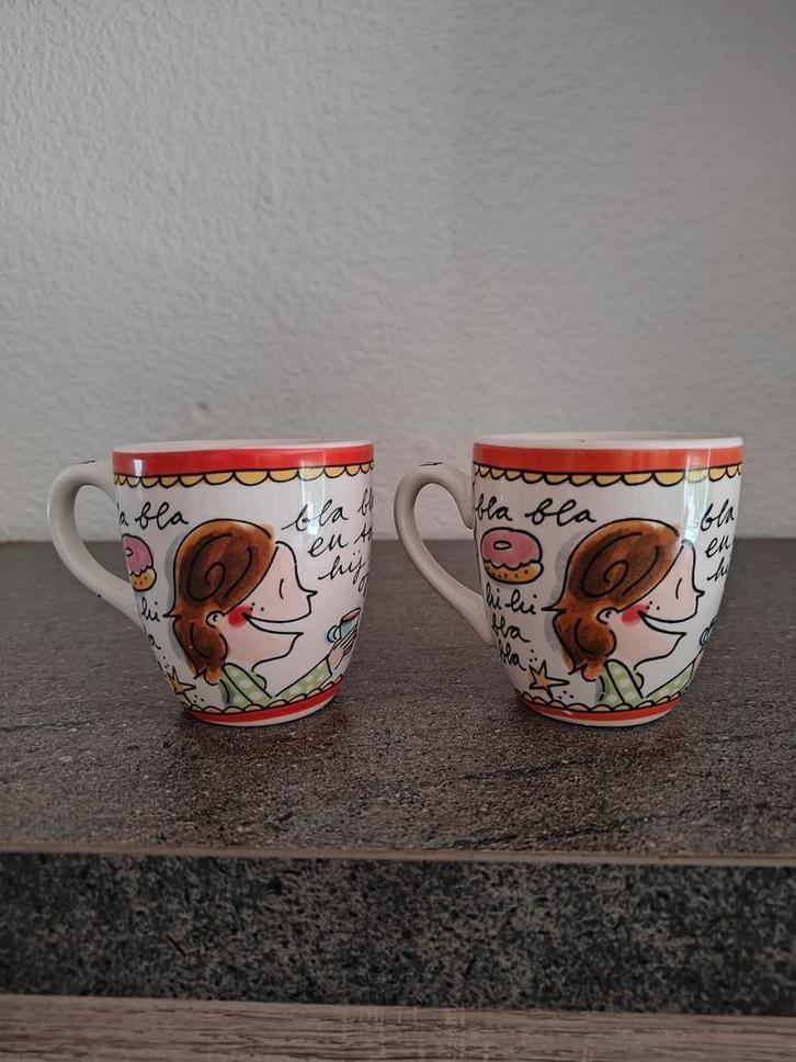 Blond Amsterdam Senseo Mokjes 200ML BlaBla, Huis en Inrichting, Keuken | Servies, Nieuw, Kop(pen) en/of Schotel(s), Blond Amsterdam