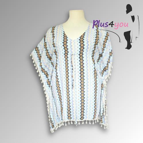 30383 Zgan Badpak jurkje Labee mt 44  G27, Kleding | Dames, Grote Maten, Zo goed als nieuw, Blouse of Tuniek, Overige kleuren