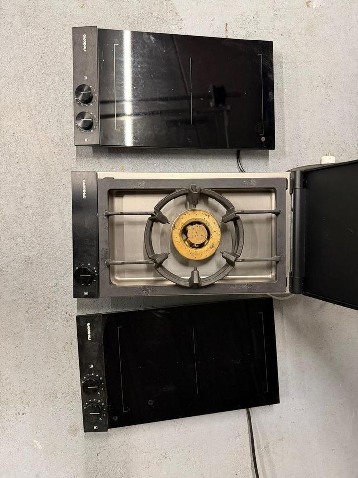 Gaggenau modulaire Kookplaat Set: Inductie (2x) & Wokbrander, Witgoed en Apparatuur, Fornuizen, Zo goed als nieuw, Inbouw, Inductie