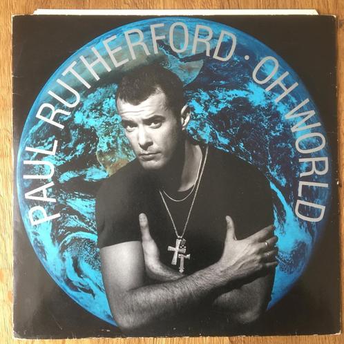 Paul Rutherford Oh World MAXI 12" house deep garage 80s FGTH, Cd's en Dvd's, Vinyl | Dance en House, Gebruikt, Dance Populair