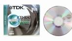 TDK CD-R80 CD recordable metallic, Nieuw, Cd, Ophalen of Verzenden, Herschrijfbaar