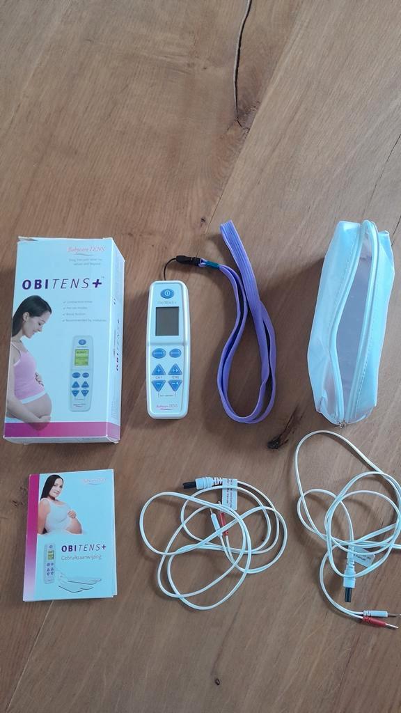 Geboorte TENS  OBi-TENS +, Pijnverlichting bij bevalling., Kinderen en Baby's, Overige Kinderen en Baby's, Zo goed als nieuw, Ophalen of Verzenden