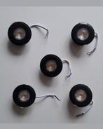 Set van 5 inbouwspots, Ophalen of Verzenden, Gebruikt, Metaal of Aluminium, Led