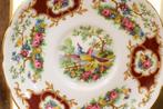 7 stuks Coalport porseleinen schoteltjes 45646, Gebruikt, Ophalen of Verzenden, Overige stijlen, Kop(pen) en/of Schotel(s)