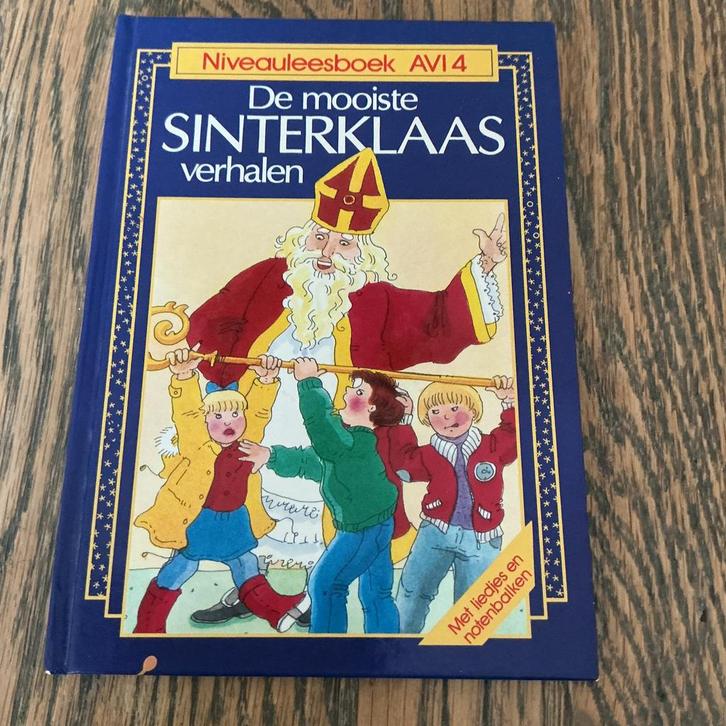 AVI-E4 Lezen is Leuk 2 OUDE SINTERKLAAS VERHALEN + NOTENBALK, Boeken, Kinderboeken | Jeugd | onder 10 jaar, Zo goed als nieuw