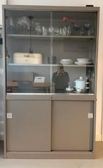 Stalen archiefkast met schuifdeuren, Ophalen, Gebruikt, 100 tot 150 cm, 150 tot 200 cm