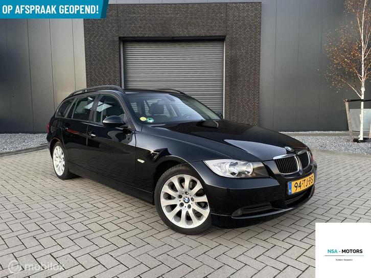 BMW 3-serie Touring 318i High Executive|CRUIS|LEER|AUTOM|, Auto's, BMW, Bedrijf, Te koop, 3-Serie, ABS, Airbags, Airconditioning
