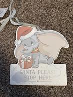 Disney baby hanger dombo santa please stop here, Ophalen of Verzenden, Nieuw