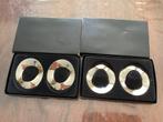 Set van 4 servetringen, Ophalen, Overige materialen, Overige typen, Zo goed als nieuw
