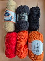 Herfstkleuren Haakkatoen Pakket - 6 Bollen, Ophalen of Verzenden, Nieuw, Breien of Haken, Wol of Garen