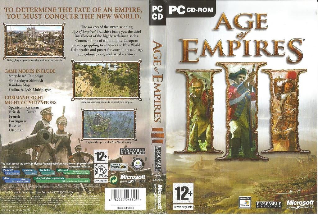 Games for Windows: Age of Empires, 1 speler, Ophalen of Verzenden, Zo goed als nieuw, Strategie en Constructie